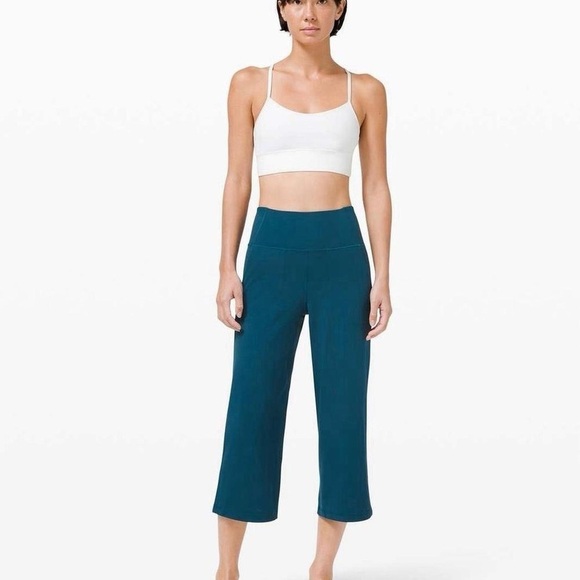 lululemon athletica Pants - Lululemon Align Wide Leg Super-High-Rise Crop Pants